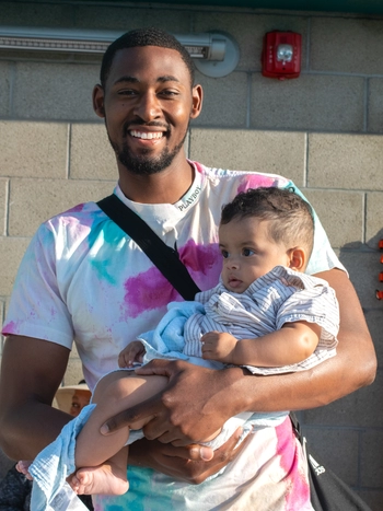 Father and child