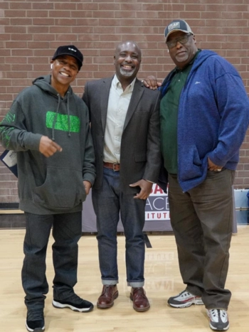 Harris-Dawson at CSP event